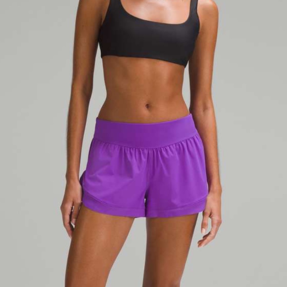 LULULEMON CALM TIDES NEVER WORN ATOMIC PURPLE SIZE 6